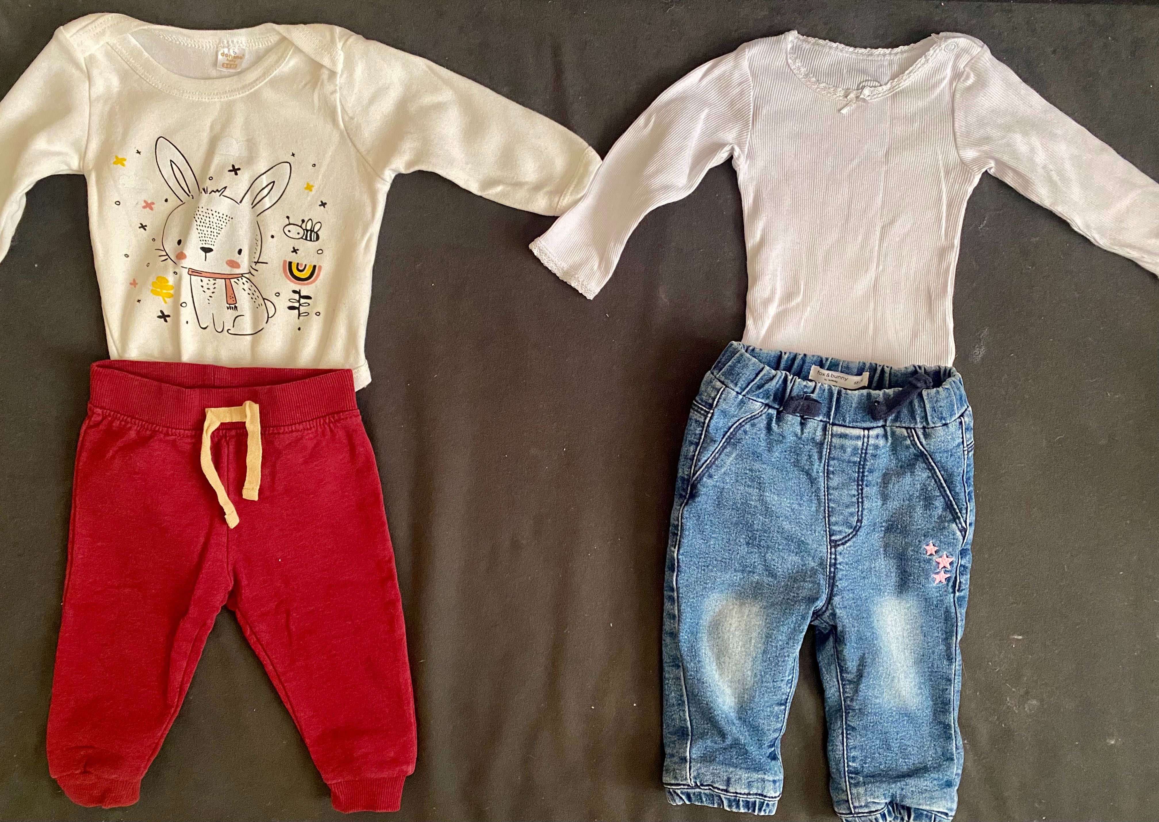 Сет бебешки дрехи H&M Sinsay / Лот бебешки дрехи 68