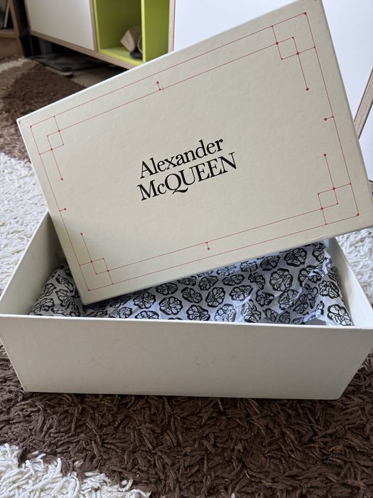 Alexander Mcqueen white iron