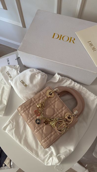 Geanta Lady Dior roz