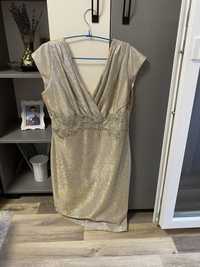 Rochie aurie marimea 44-46