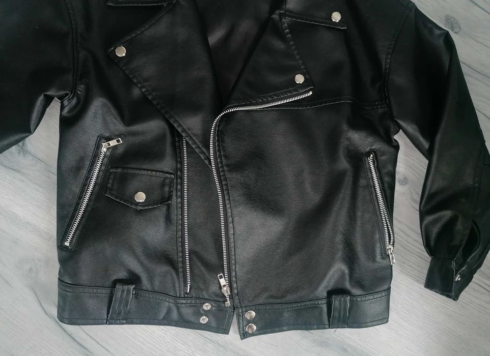 Geaca dama imitație piele oversize xs