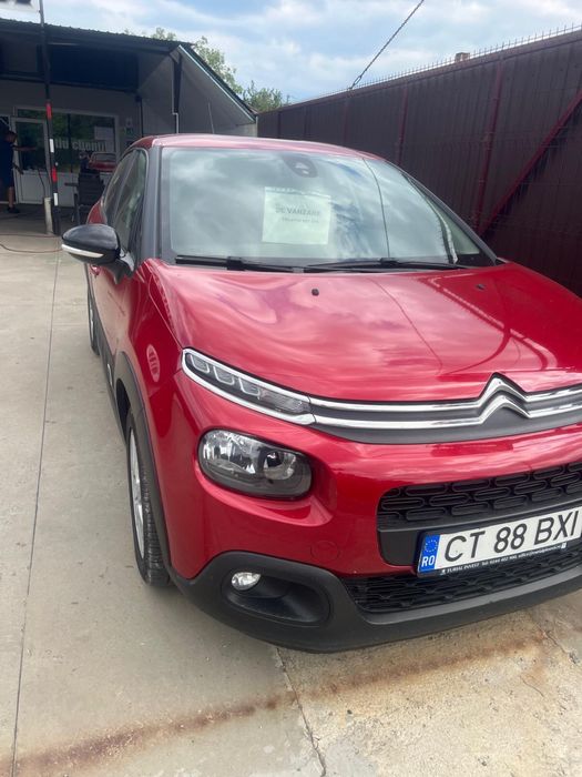 CITROEN C3 2018 culoare rosie benzina