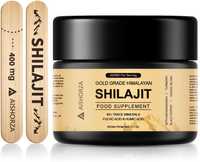 AISHORZA Shilajit Pure 50 гр хималайска органична смола Shilajit 800mg
