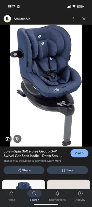 Scaun auto Joie i-Spin 360