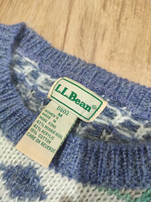 Pulover damă L. L. Bean din mohair lână marimea S/M