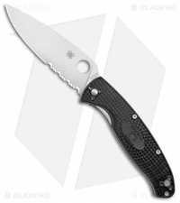 Нож Spyderco Resilience Lightweight Liner Lock Knife Black FRN