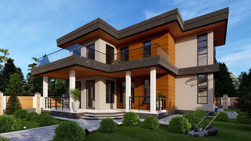 Архитектурное проектирование и дизайн интерьеров под ключ и ландшафт