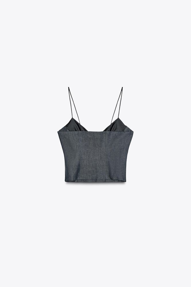 Топ / корсет Zara Зара XS чисто нов