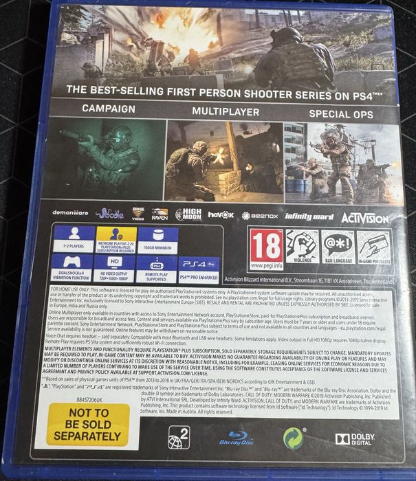 Vand Call of duty Modern Warfare