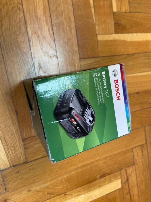 Baterie/Acumulator Bosch tip4/for all, 18V, 4Ah, nou, original-Ungaria