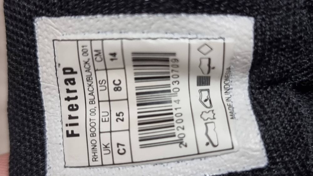 Ghete piele Firetrap