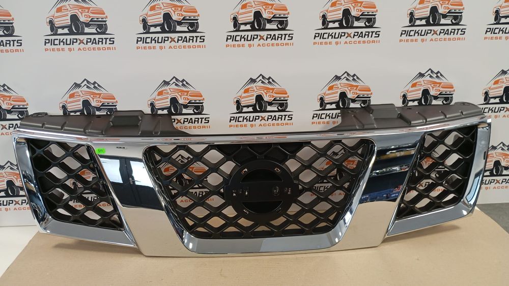 grila radiator, cromata, nissan navara d40, 2005-2010