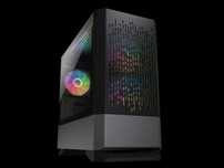 Нова геймърска кутия за компютър COUGAR MG140 Air RGB Black