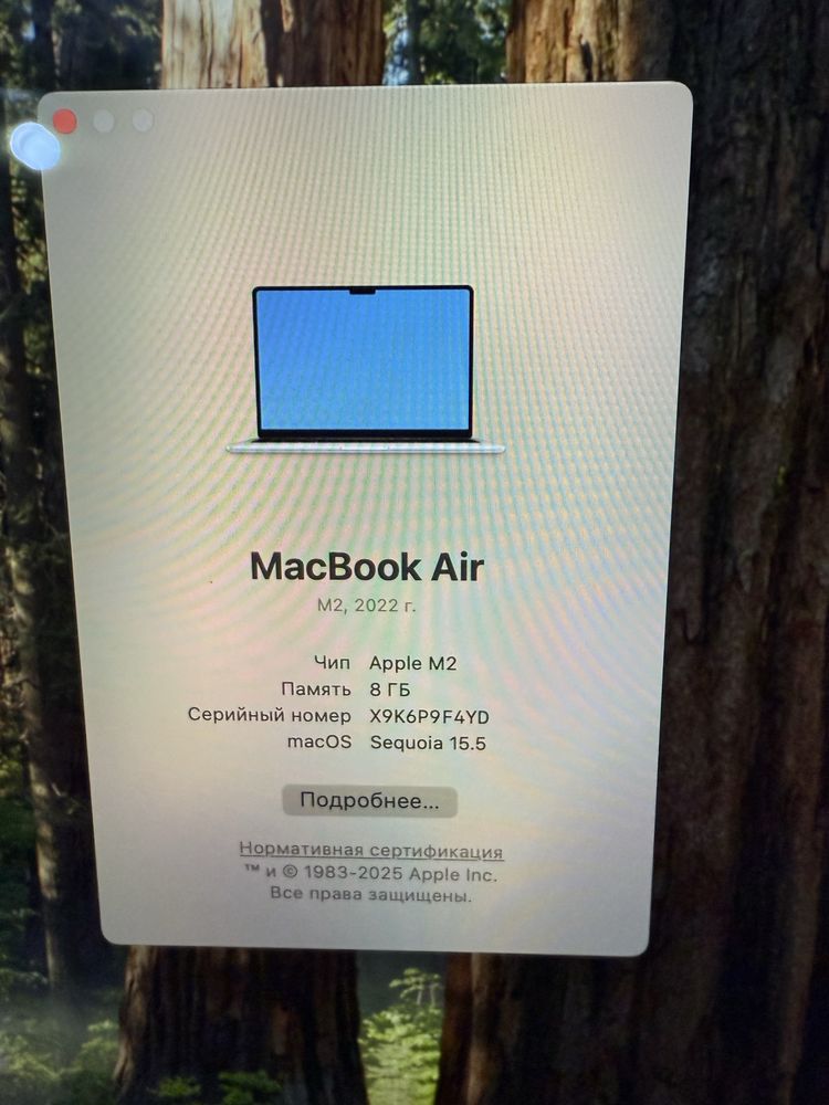Macbook Air M2/8/512/ful box ideal