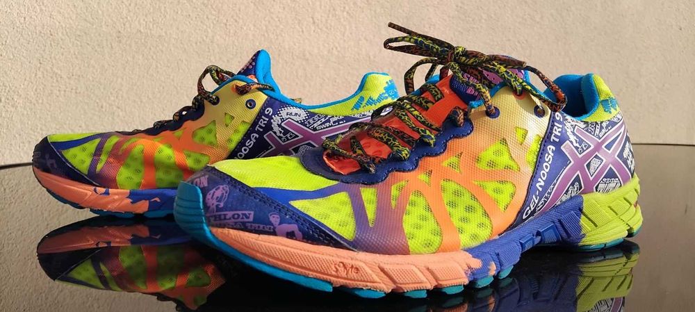 Asics Gel-noosa Size Mens 13 T408n Tri 9 Shoes Running Multicolor Neon