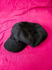 Bască / șapcă damă neagră