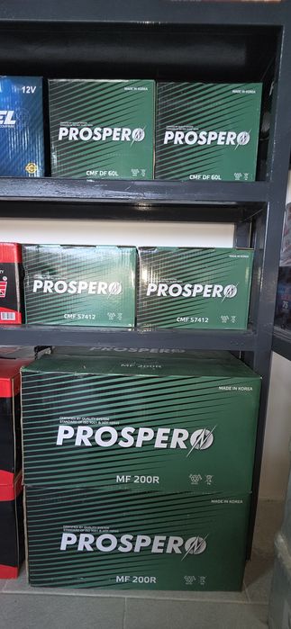 Akkumulyator Prespero 40ah, 50ah, 60ah, 75ah, 100ah, 200ah