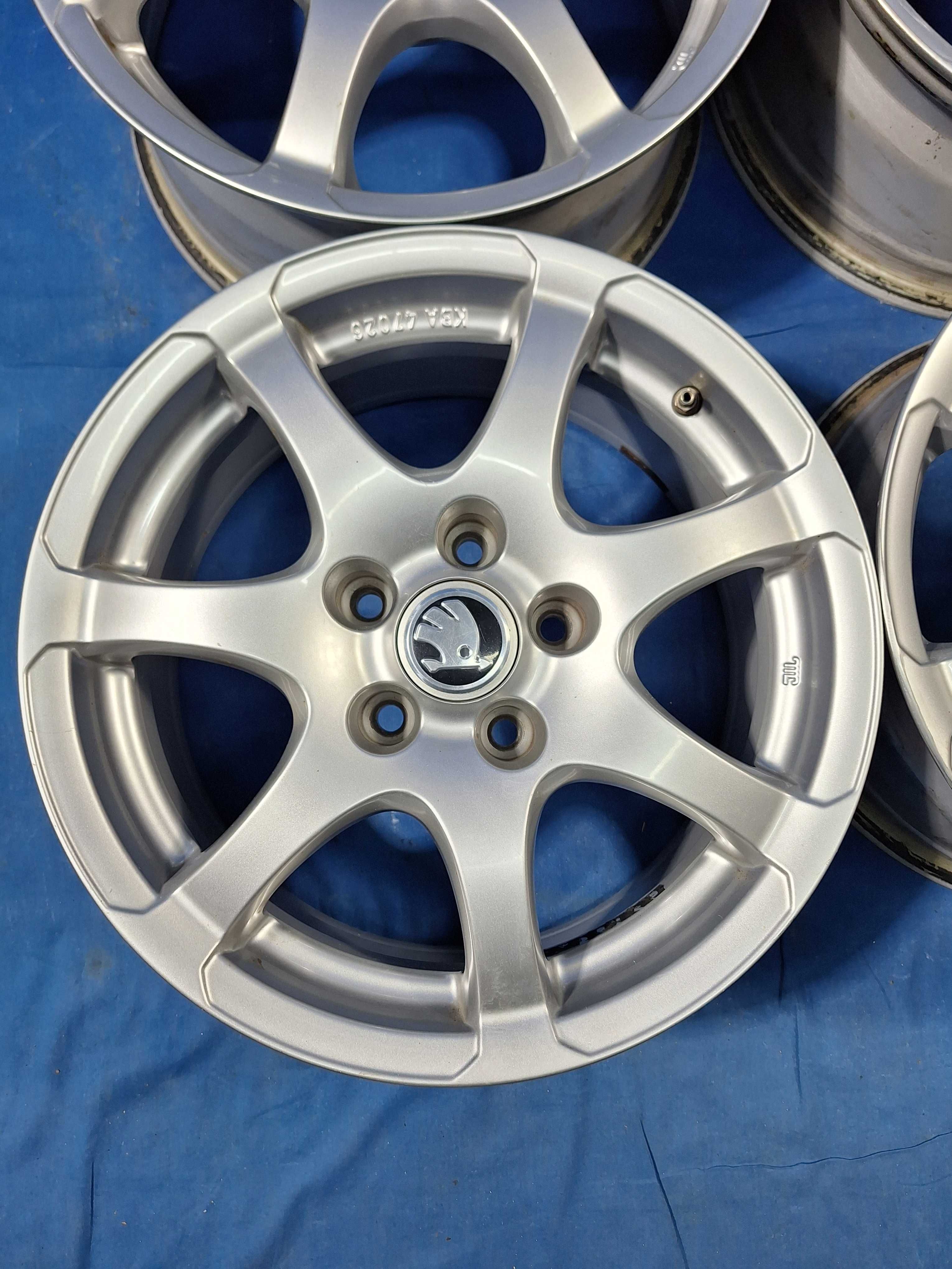 Jante Aliaj 5x112 16'' Skoda Octavia Karoq Superb Yeti 7J ET 36 !