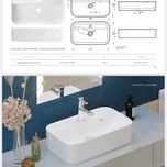 Раковина накладная 40$ оптовая цена