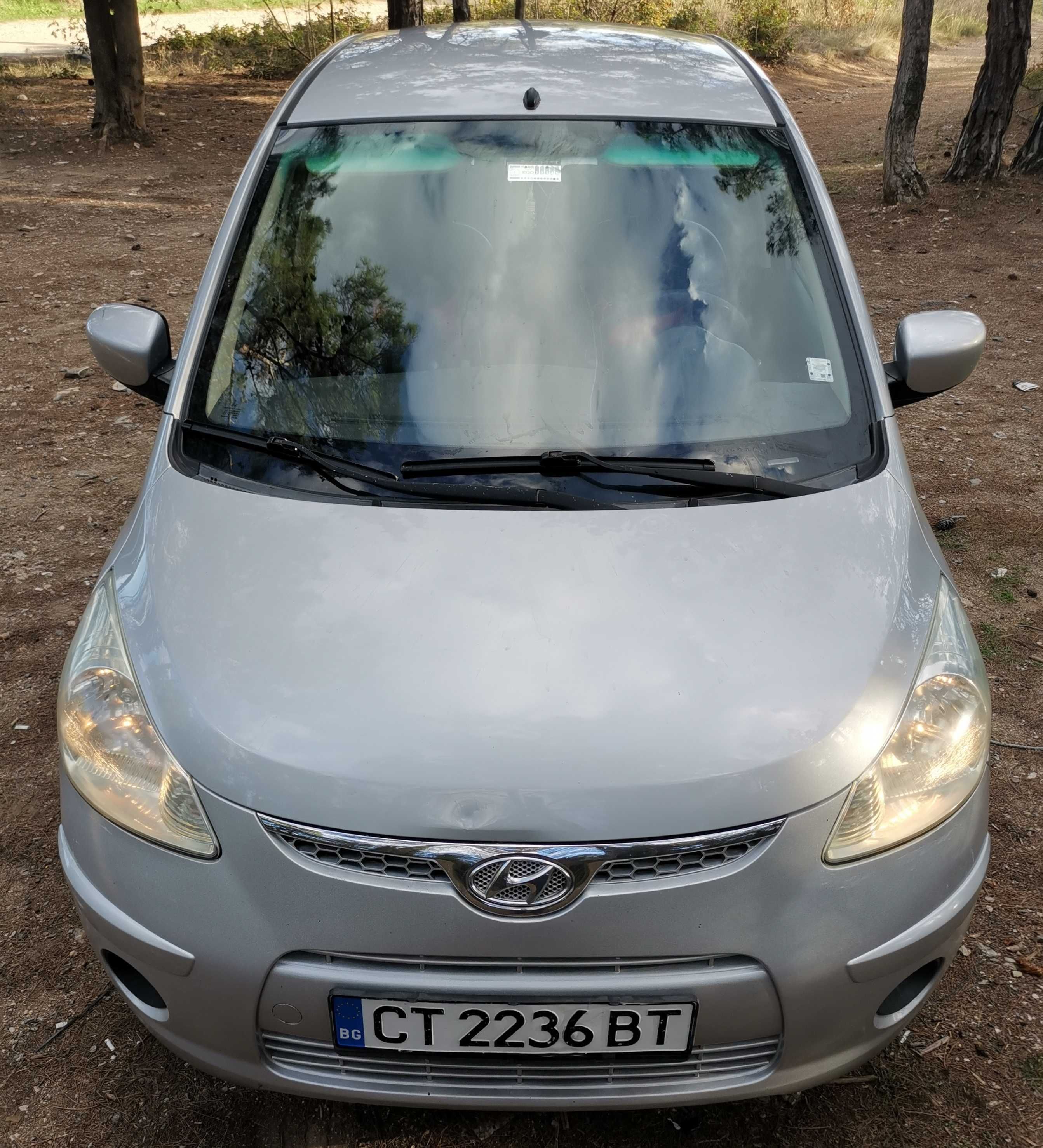Hyundai I10 1.2l 78 к.с. супер икономична, климатик, сервизна книжка.