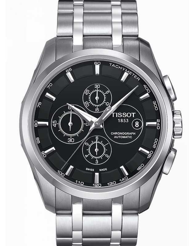 Ceas automatic Tissot T-Classic Couturier Cronograf T035.627.11.051.00