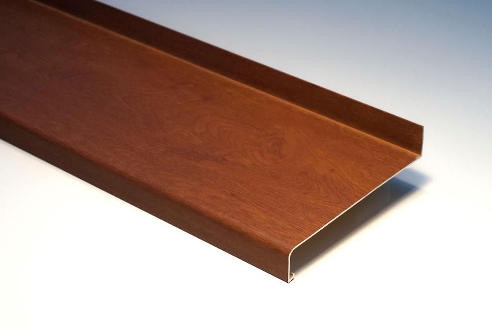 Glaf - Pervaz aluminiu exterior, Glf PVC interior