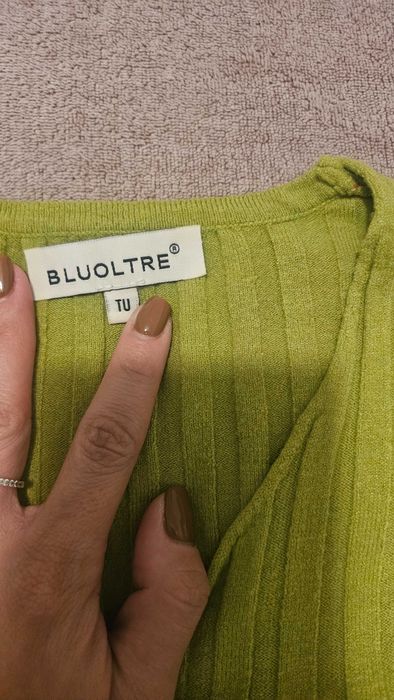 Bluza lime elastica