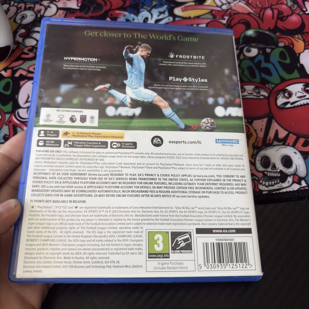 Продавам Fc24 за PlayStation5