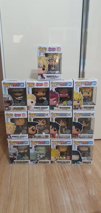 Funko Pop Naruto și  One Piece