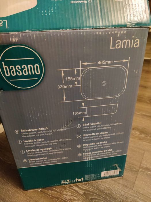 Lavoar Lamia de pus pe blat NOU