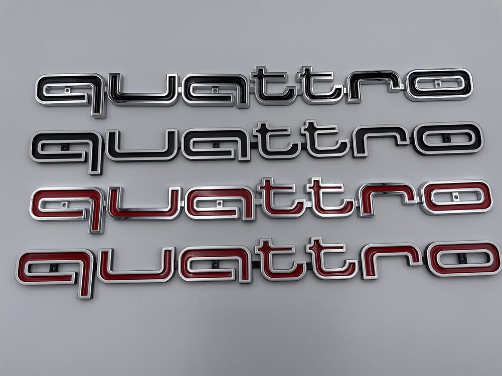 Emblema Audi Quattro Grila