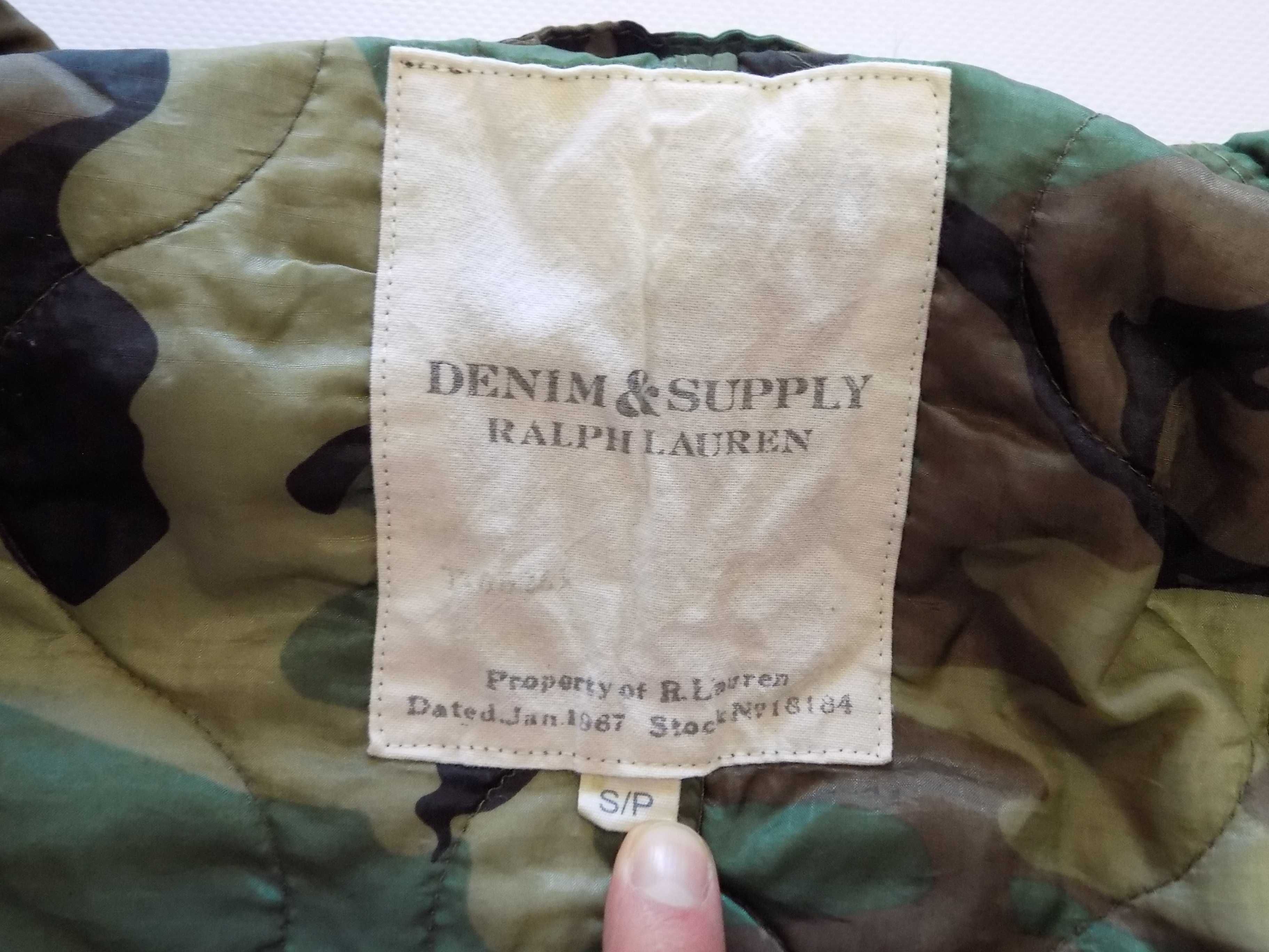 яке denim supply ralph lauren горнище худи мъжко камуфлажно оригинал S