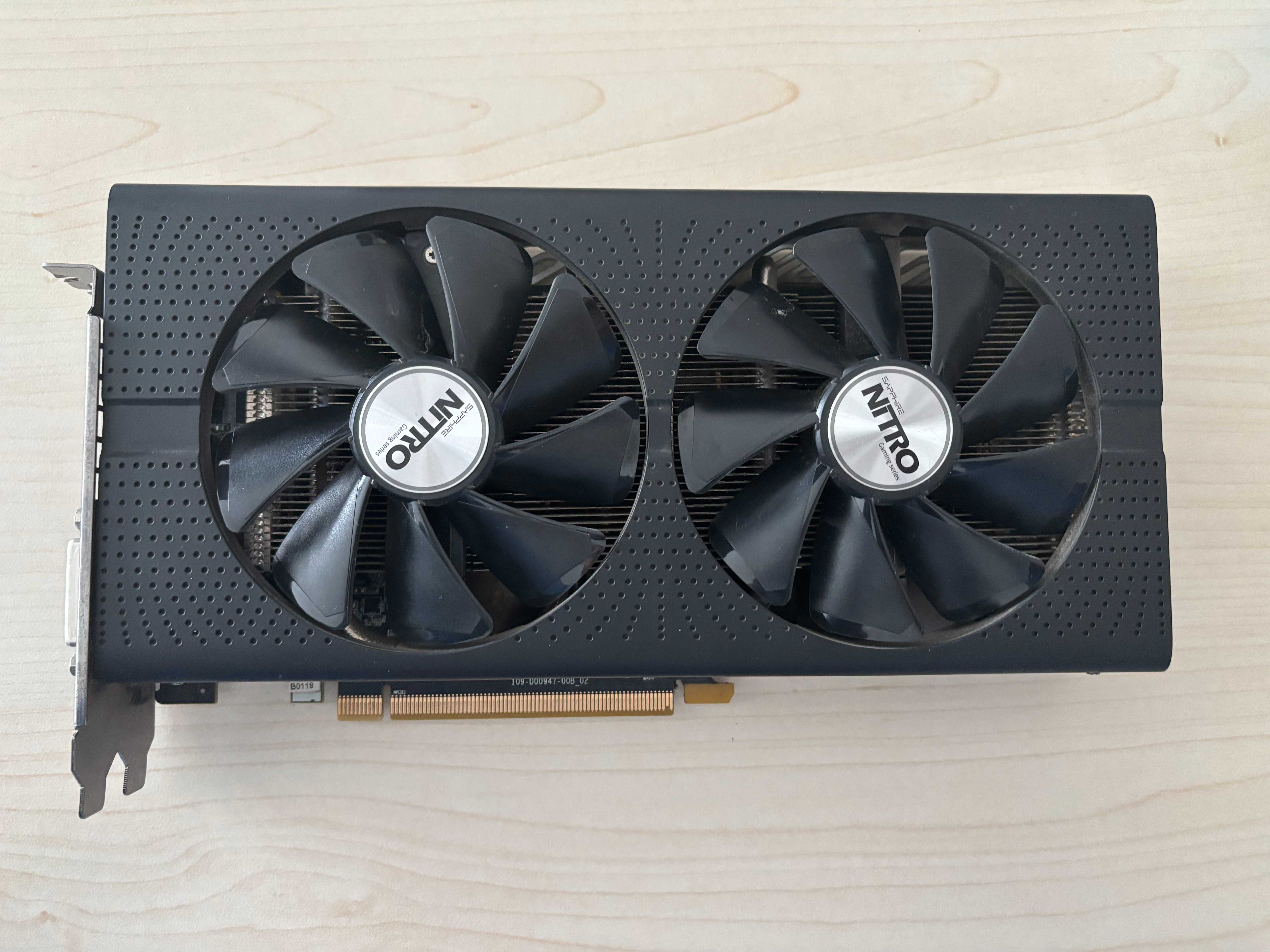 Видео Карти Sapphire Nitro+ Radeon RX 480, 8Gb GPU Video Card