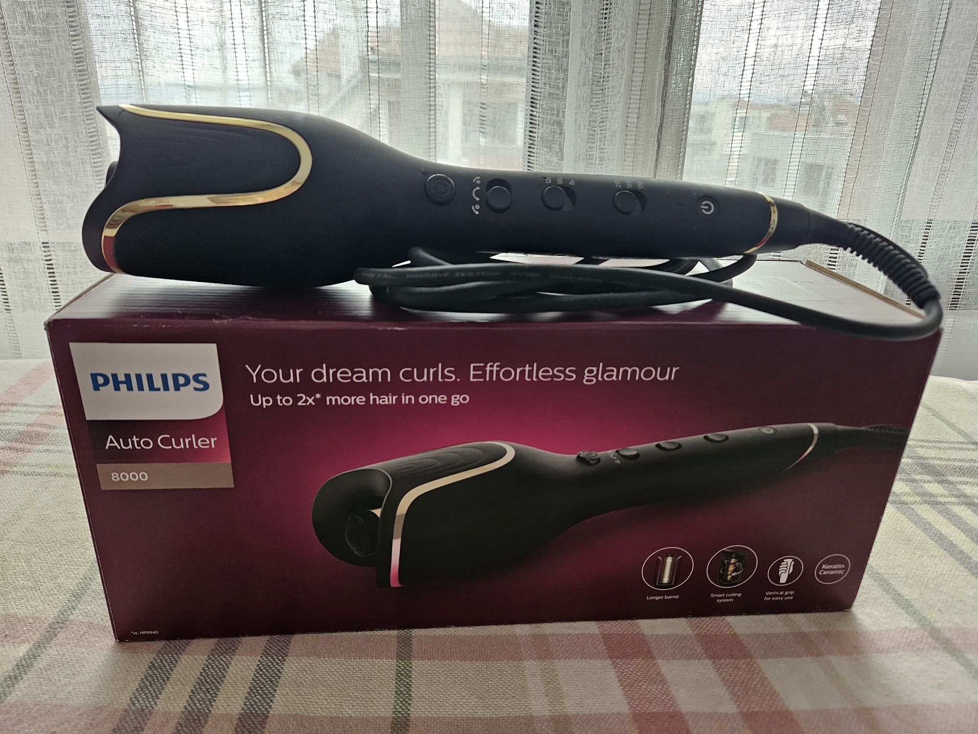 Маша за къдрене PHILIPS