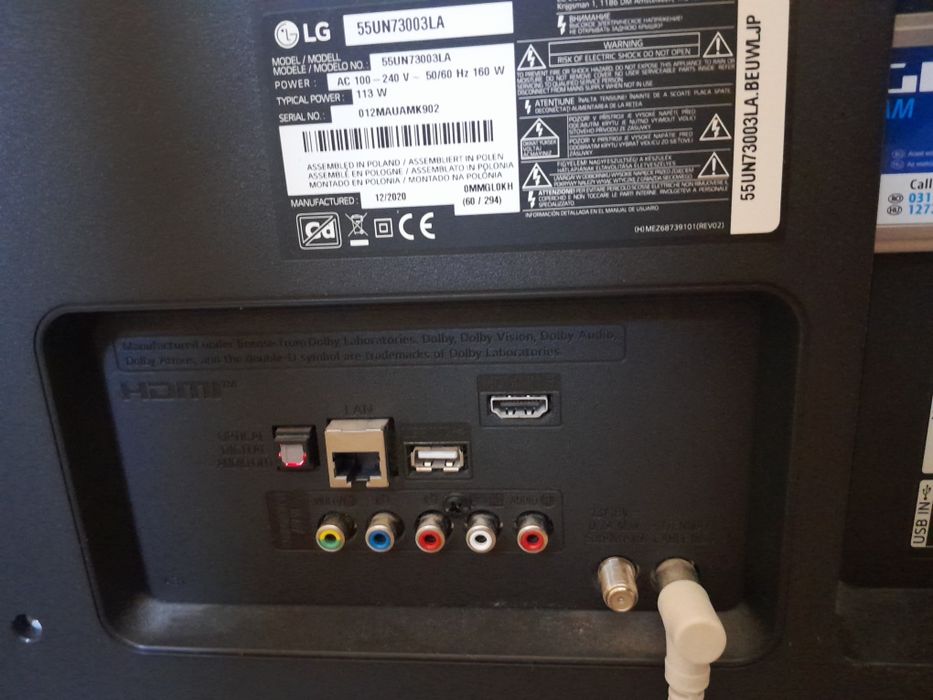 Vând TV LG Smart 136 cm