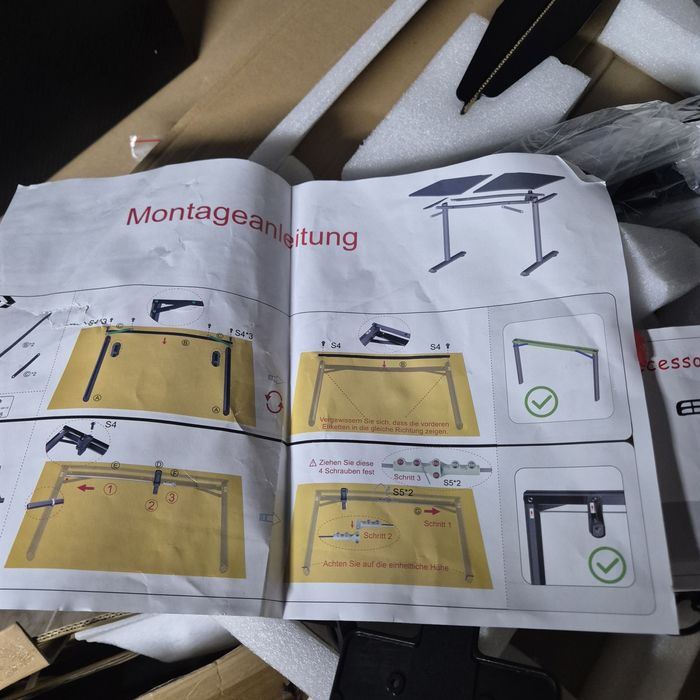 Промо Цена! Бюро с ел. повдигащ се механизъм