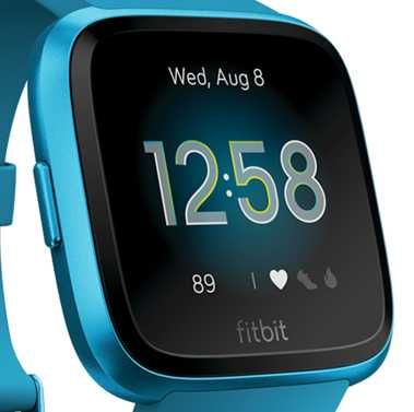 Fitbit Versa Lite Smart Wacht Aluminum/Bady Sigilat