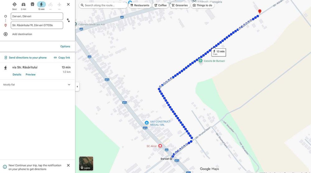 Teren intravilan Darvari, Ciorogarla
