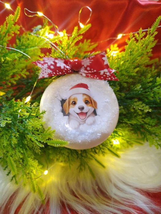 Бюджетни персонализирани бели топки (шайби)  8см