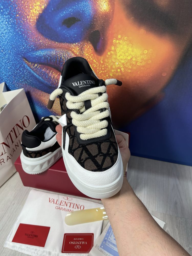 Adidasi Valentino piele naturala Full Box colectie noua Premium