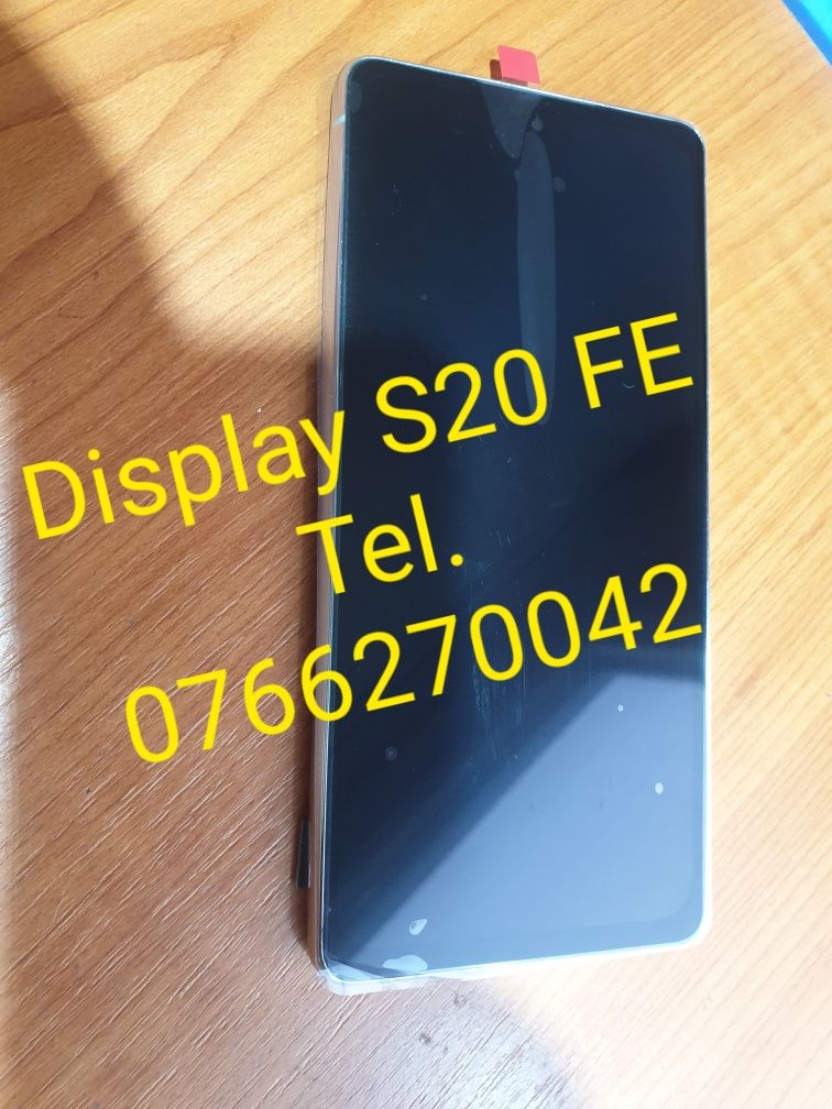 Display Samsung S20 FE  Nou complet cu ramă