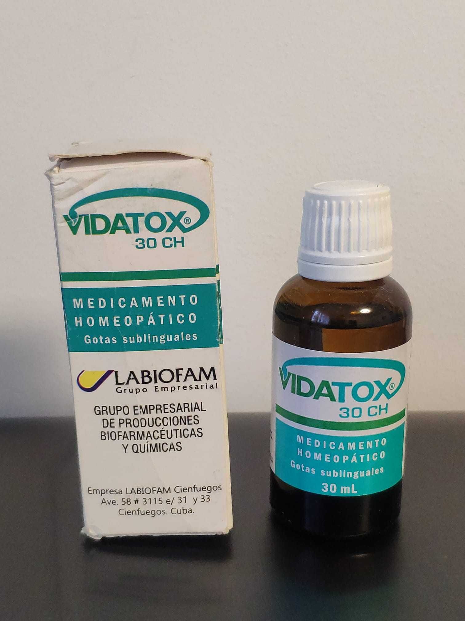 Vidatox 30ch Labiofam Cuba sigilat