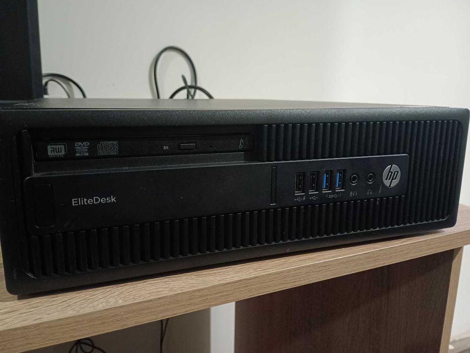 Офис компютър HP EliteDesk – пълен комплект за офис и вкъщи