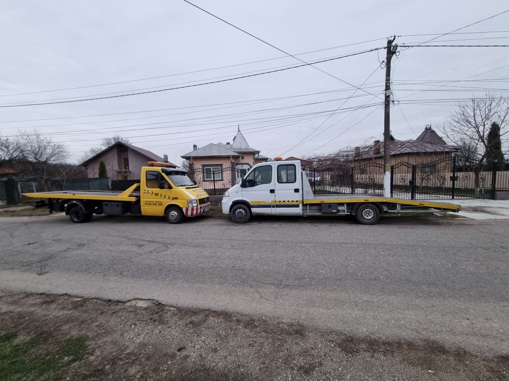 Tractari Auto NON STOP Autostrada A1 Platforma Auto Vulcanizare Mobilă