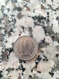 Monedă de 10 lei din 1989