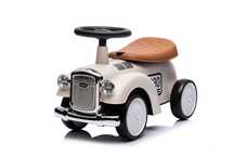 Masinuta premergator fara pedale Kinderauto Retro Baby Car White