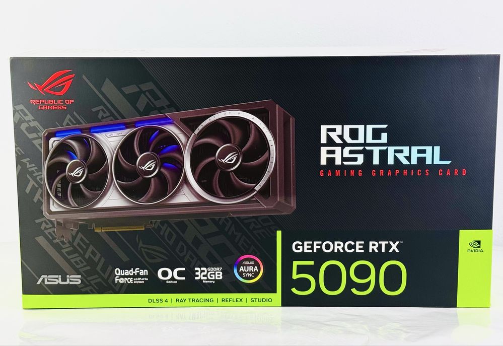ПРОМО до 21.07.! Видеокарта Asus ROG Astral GeForce RTX 5090 32GB GDDR