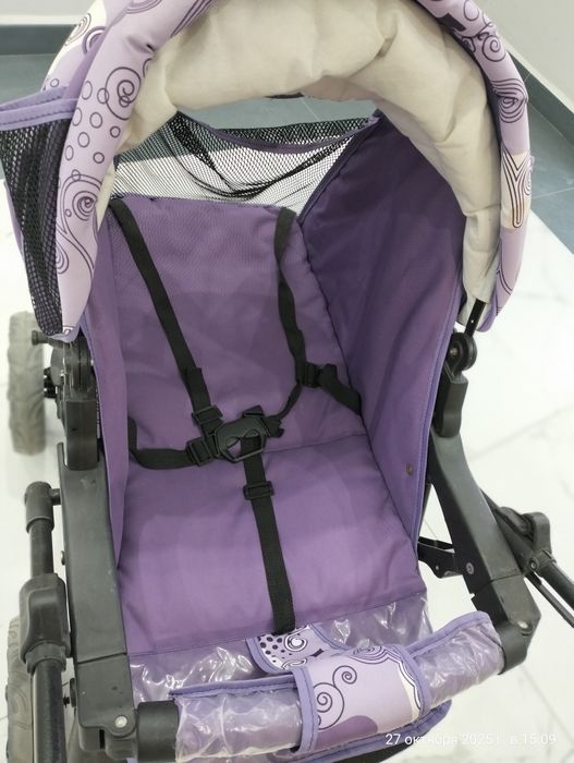 Коляска прогулочн (Россия). Кач и сост - идеал. Почти новая.