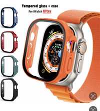 Husa Full Cover 360 Plastic Folie Plexi Ceas /Apple Watch Ultra 49MM