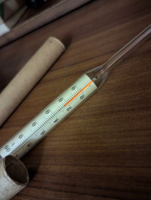 Термометр спиртовой СССР